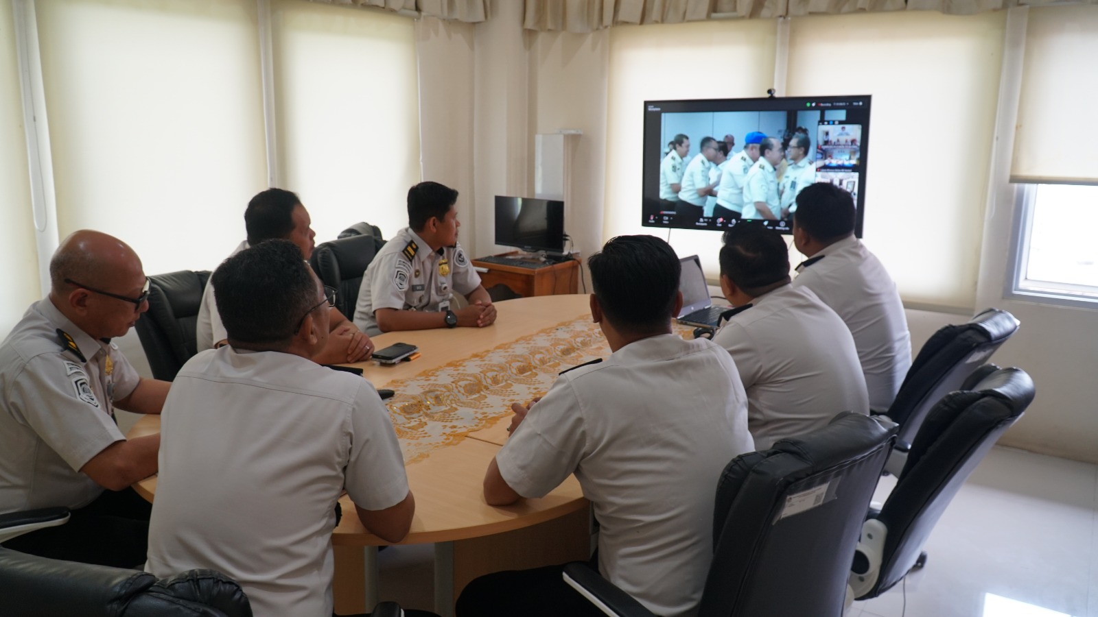 Imigrasi Ketapang Hadiri Silaturahmi Virtual Kemenimipas, Teguhkan Kebersamaan dan Profesionalisme