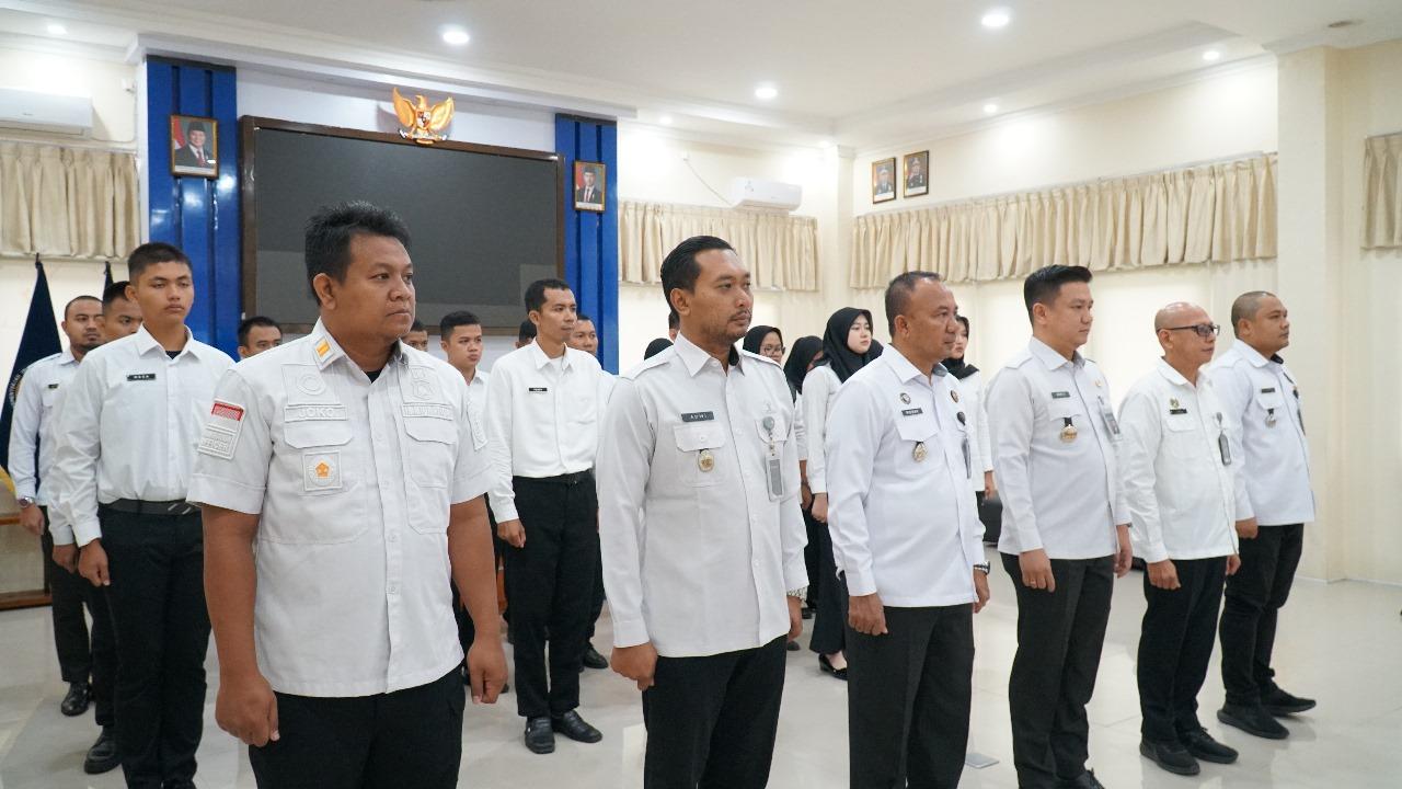 Bangun Budaya Kerja Positif, Imigrasi Ketapang Ikuti Apel Bersama Secara Virtual