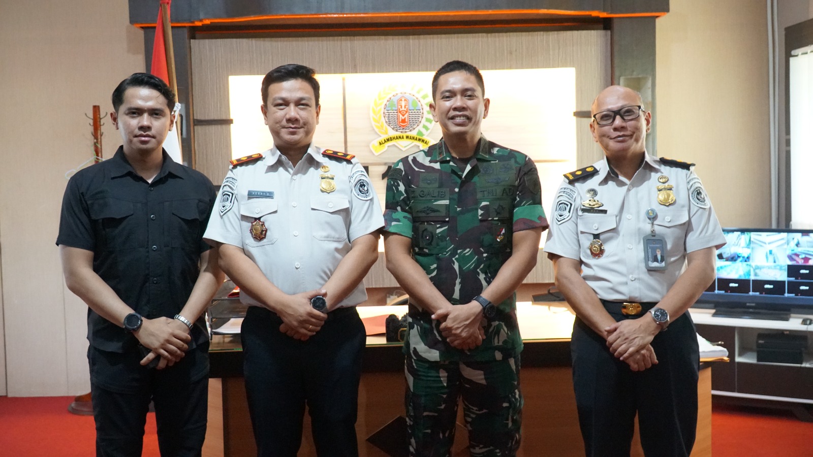 Perkuat Sinergitas, Kepala Kantor Imigrasi Ketapang Laksanakan Kunjungan Kerja ke Kodim 1203/Ketapang