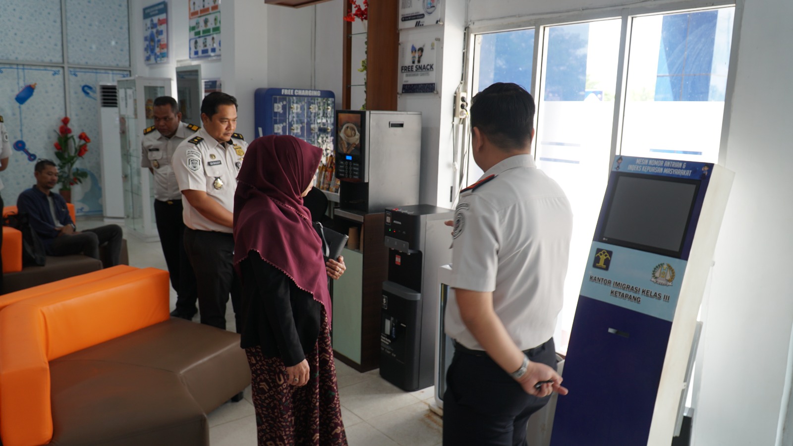 Ombudsman RI Tinjau Pelayanan Publik di Imigrasi Ketapang, Apresiasi Fasilitas dan Layanan