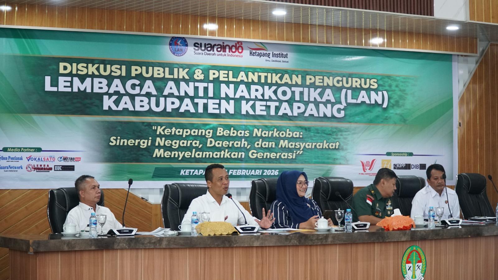 Soroti Isu Narkoba, Imigrasi Ketapang Hadiri Pembentukan Media dan Mitra Strategis oleh LAN Ketapang