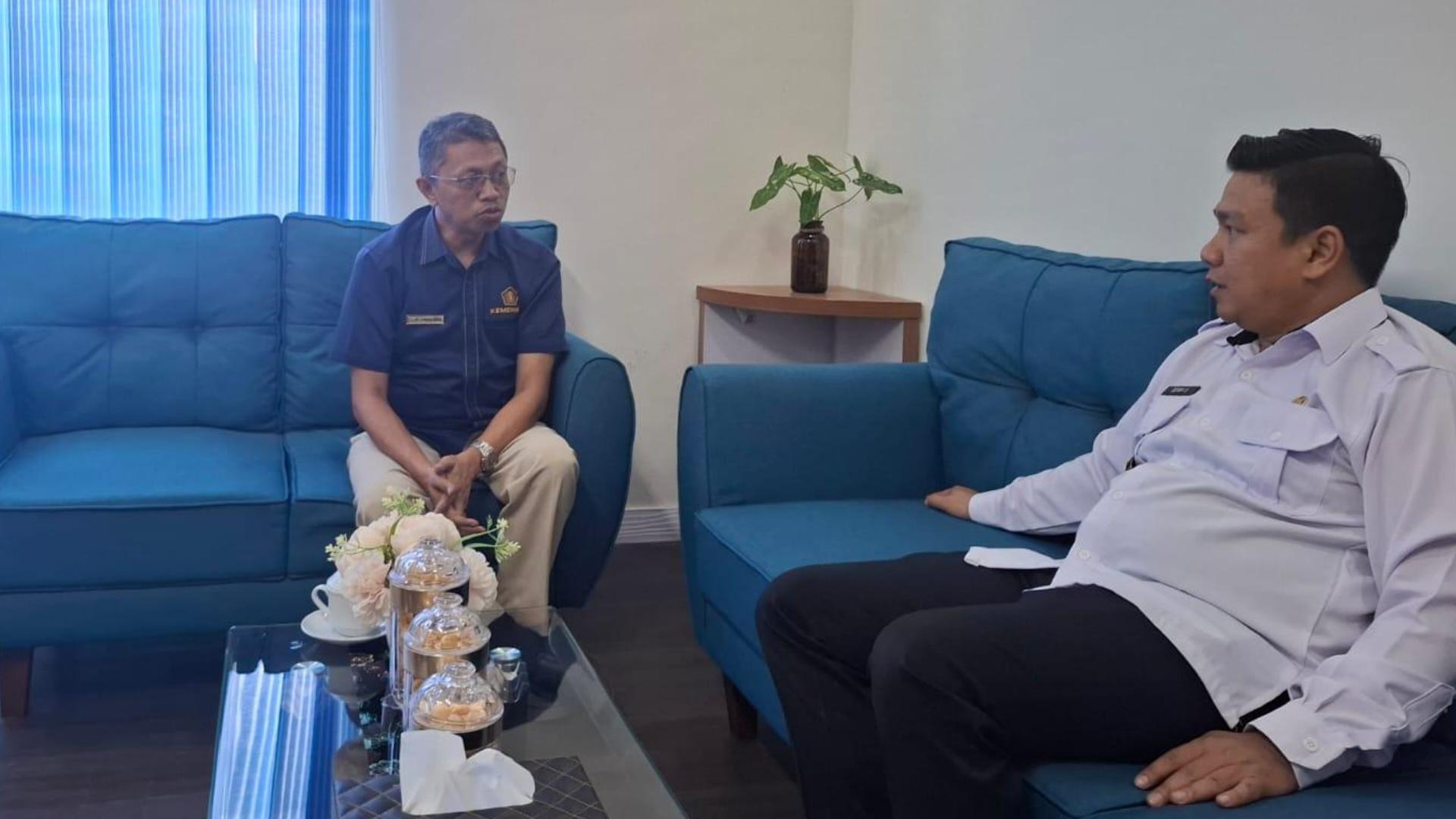 Perkuat Sinergi, Kakanim Ketapang Kunjungi KPPN Ketapang
