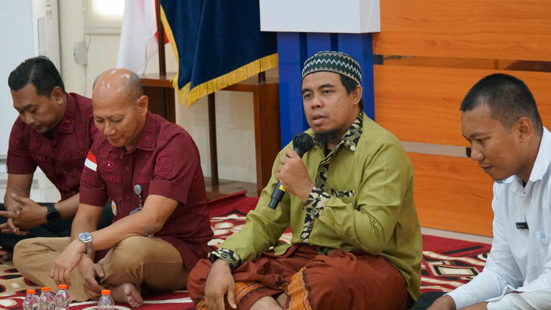 Sambut Tahun Baru Islam 1447 H, Imigrasi Ketapang Gelar Siraman Rohani
