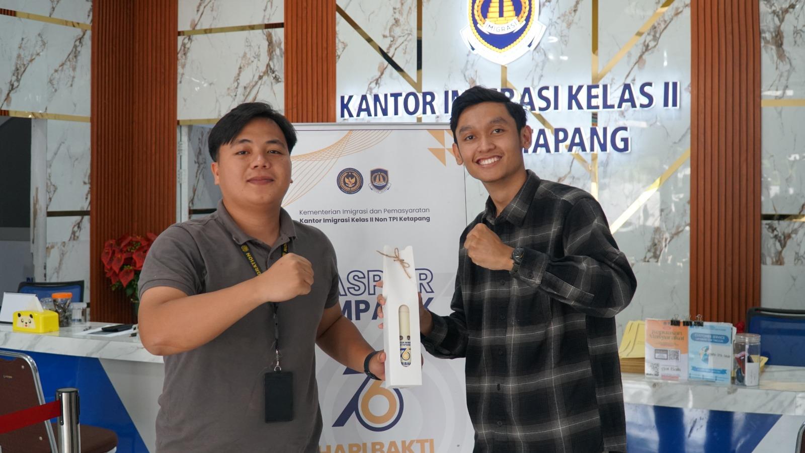 Sambut Hari Bakti Imigrasi ke-76, Imigrasi Ketapang Buka Layanan Paspor Simpatik